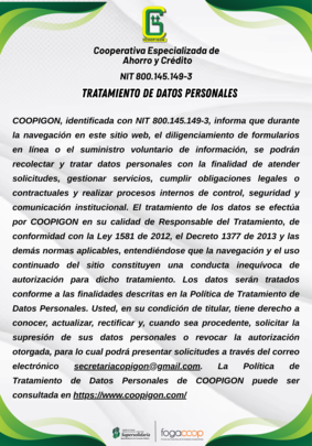 Tratamiento de datos